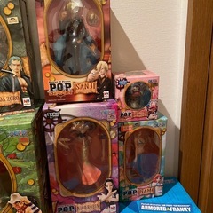 ワンピース　pop 麦わらの一味　セット※ジンベイ無しの画像