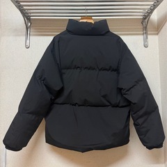 【半額GUタグ付き新品】XLジャケット　アウター　ウォームパデッドスタンドブルゾンの画像