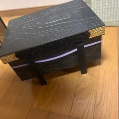 今月限りで処分　五月人形　兜　収納箱　唐櫃　台座　飾り棚　端午の節句　雛人形 五月人形 アンティーク 収納の画像