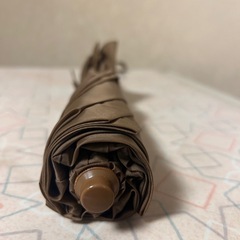 【美品】j'aim 折り畳み傘 折りたたみ傘 ブラウン 晴雨兼用 雨傘 日傘 折り畳み傘の画像