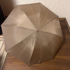 【美品】j'aim 折り畳み傘 折りたたみ傘 ブラウン 晴雨兼用 雨傘 日傘 折り畳み傘の画像