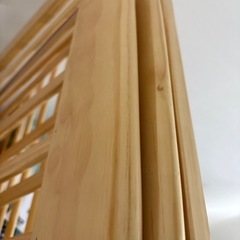 美品！KATOJI ハイシート ベビーベッドの画像