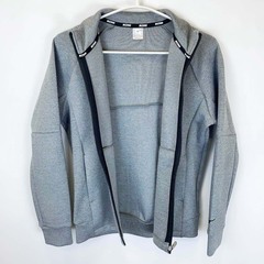 ミズノ ストレッチスウェットジャケット M グレー 32MC2851 レディース MIZUNO スポーツウェアの画像