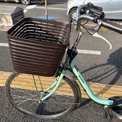 中古Panasonic電動アシスト自転車　16Ah 大阪の画像