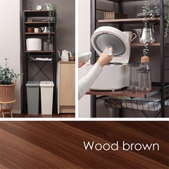 レンジ台　可変棚の画像