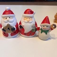 クリスマス　置き物　飾り　の画像