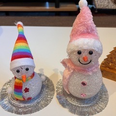 クリスマス　置き物　飾り　の画像