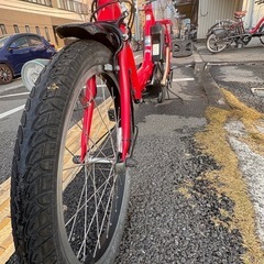 中古20インチYAMAHA電動アシスト自転車　8.7Ah 大阪の画像