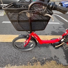 中古20インチYAMAHA電動アシスト自転車　8.7Ah 大阪の画像