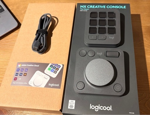 ロジクール MX クリエイティブ コンソール KXCCGR 左手デバイス