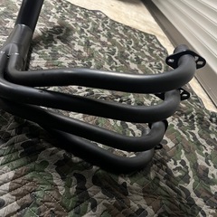 ゼファーχMADMAX製 機械曲げショート管マフラー ゼファー400/χ(ZR400C) ブラックの画像