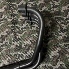 ゼファーχMADMAX製 機械曲げショート管マフラー ゼファー400/χ(ZR400C) ブラックの画像