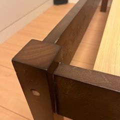 ニトリ　シングルベッド　ベッドフレーム　すのこの画像