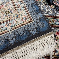 バンブーシルク仕様高級中東絨毯1.5m*2.25mの画像