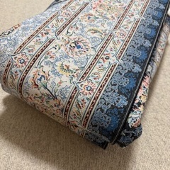 バンブーシルク仕様高級中東絨毯1.5m*2.25mの画像