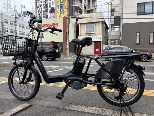 中古20インチPanasonic電動アシスト自転車　12Ah 大阪