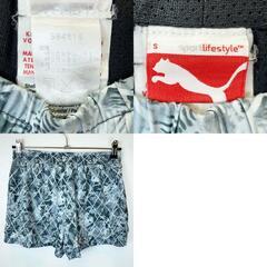 [2点セット] PUMA プーマ キスマーク ウーブンショーツ ハーフパンツ ランパン M レディース スポーツウェアの画像