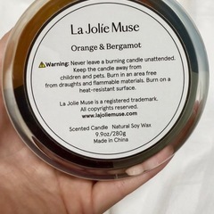 LA JOLIE MUSE アロマキャンドル の画像