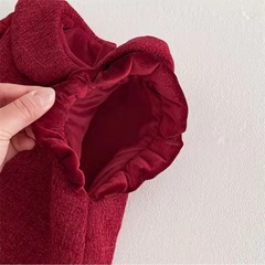 新品　クリスマス🎄ワンピース　　80、90の画像