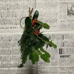 クリスマス　スワッグの画像