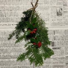 クリスマス　スワッグの画像