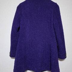 MERCURYDUO　未着用品値札付きロングコートパープル　フリーサイズの画像