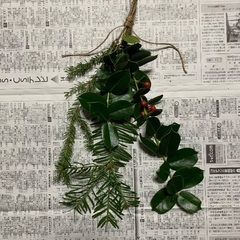 クリスマス　スワッグの画像