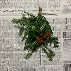 クリスマス　スワッグの画像