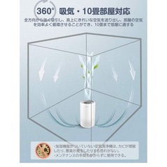 　美品　Dreamegg 空気清浄機　の画像