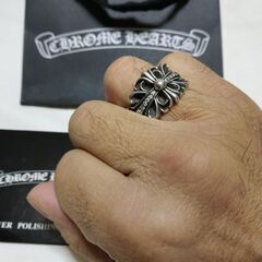 フローラルクロスリングの画像