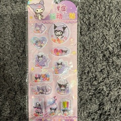 サンリオ　水シール　1枚の画像
