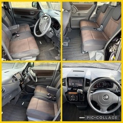 7万キロ！ルークスハイウェイスター車検２年付き！Pスライドドア！平成24年式！プッシュスタート！バックカメラ！三重愛知岐阜滋賀京都奈良大阪の画像