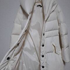 moussy ホワイトダウンコート　レディース 　サイズ1　※未着用品の画像