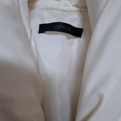moussy ホワイトダウンコート　レディース 　サイズ1　※未着用品の画像