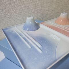 未使用　美濃焼　Ｊーmode Wa no Bi 富士桜ペアプレートの画像