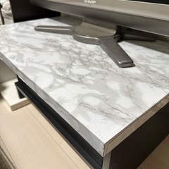 白井産業 ローテーブル ヴォルデバ（VRD-8050TWH）の画像