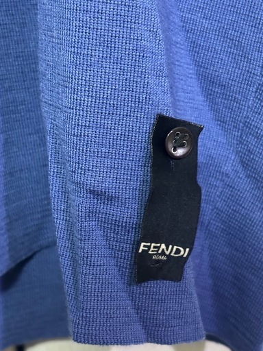 FENDI ストライプ 長袖ニット 