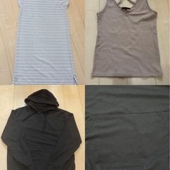 レディース服 11着 まとめ コート シャツ ニット ロングベスト ファーベストの画像