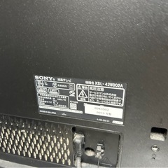 液晶テレビ　SONY 42インチ　録画可能　　KDL-42W802の画像