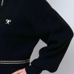 新品   EMODA エモダ   チューズハーフジップニットの画像