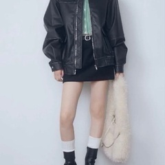 新品   EMODA エモダ  プレーティングリブジップニットの画像