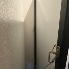 ミルオ君の鏡工房 全身鏡 大型 姿見ミラー（ブラック）の画像