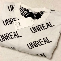 新品   GYDA ジェイダ   UNREAL PATTERN ニットトップスの画像