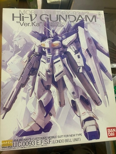 欠品ありガンダム、HI -νガンダム3点