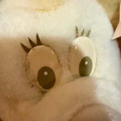 ミッキーミニー　オールホワイトの人形の画像