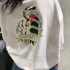 新品   GYDA ジェイダ   GYDA×Edhardy スウェットプルオーバー エドハーディーの画像