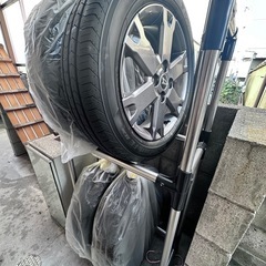 【極上】新車はずし★タフト純正タイヤ&ホイール4本 走行10km未満の画像