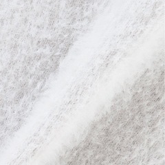 INGNI イング フェザーヤーンオフショルリボンニット セーター ライトグレーの画像