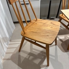 【モモナチュラル】ダイニングチェア　2脚セットの画像