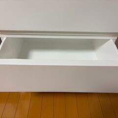 ニトリワイドチェスト(3段 ホワイト)の画像